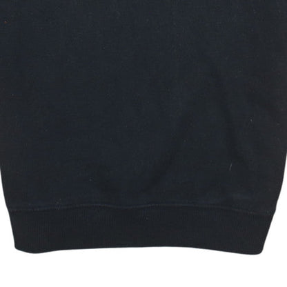 Tommy Jeans Women's Black XS Pullover Sweatshirt with Logo Detail
