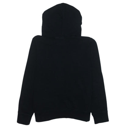 Adidas Mens Black Pullover Hoodie M Sports Graphic Logo Sweatshirt
