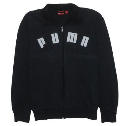 Puma Men's Black Full Zip Fleece Sweatshirt M Regular Fit