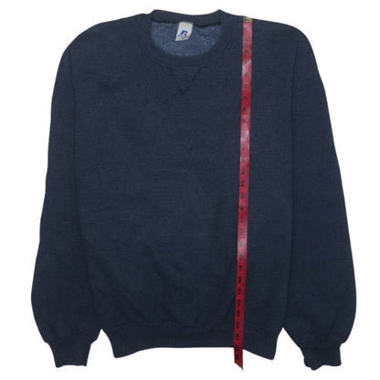 Russell Athletic Men's Blue 2XL Pullover Fleece Sweatshirt