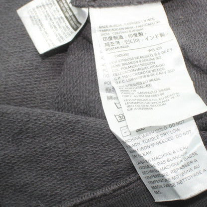 Levi's Women's Black XL Pullover Crew Neck Logo Sweatshirt