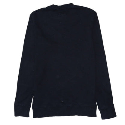 Champion Men's Black S Crew Neck Pullover Sweatshirt Small Logo