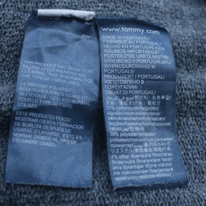 Tommy Hilfiger Men's Blue Full Zip Sweatshirt L Regular Fit
