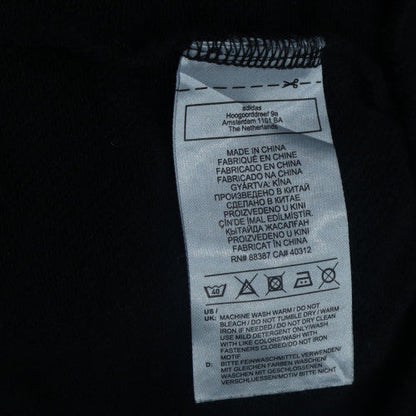 Adidas Mens Black Full Zip Germany Football Hoodie Size L