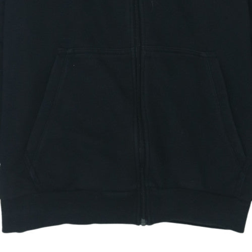 Adidas Mens Black Full Zip Germany Football Hoodie Size L