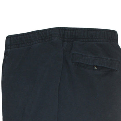 Nike Men's Black Jogger Trousers Size S Regular Fit Fleece Sweatpants