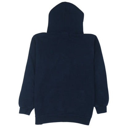 Oxford University Men's Blue Pullover Hoodie L Embroidered Logo