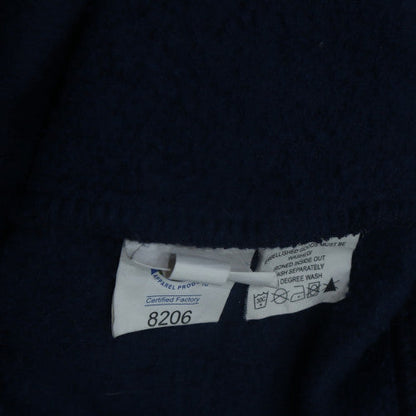 Oxford University Men's Blue Pullover Hoodie L Embroidered Logo