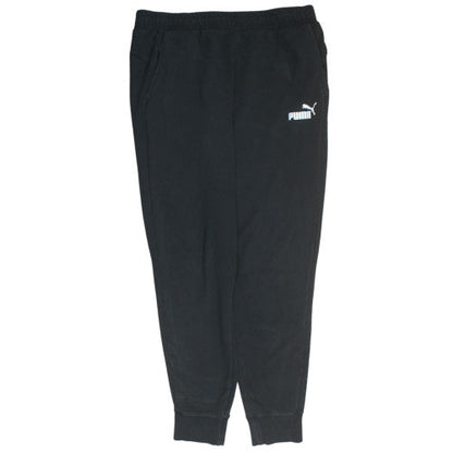 Puma Men's Black XL Jogger Trousers Fleece Elastic Waist