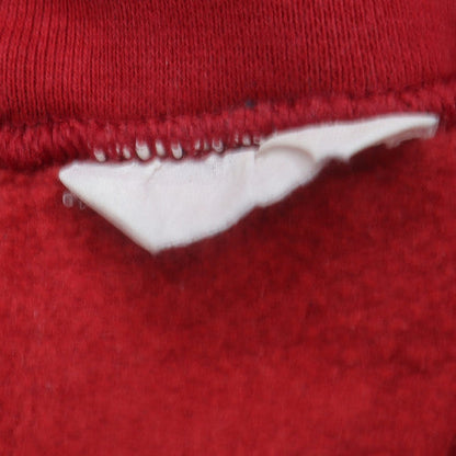 Starter Men's Red Heavyweight Crew Neck Sweatshirt Size L