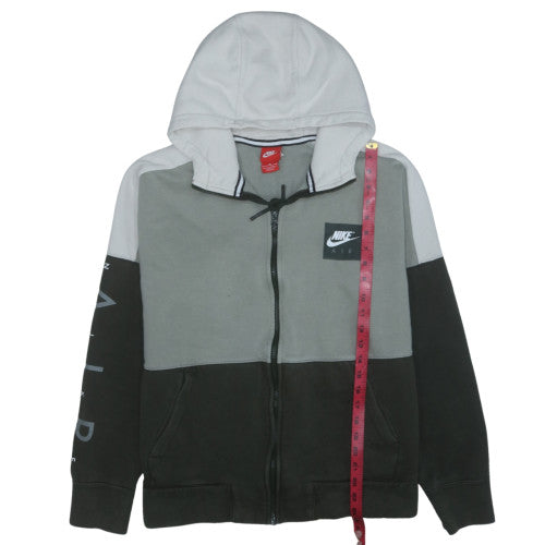 Nike Mens Grey Full Zip Hooded Sweatshirt XL Sports Fleece