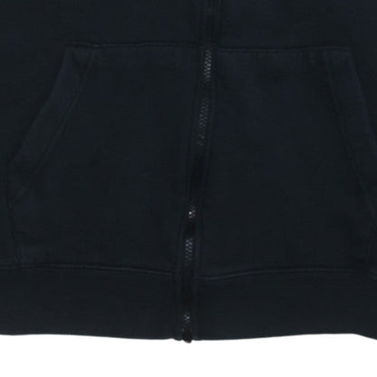 Nike Men's Black Full Zip Hoodie Fleece M Regular Fit