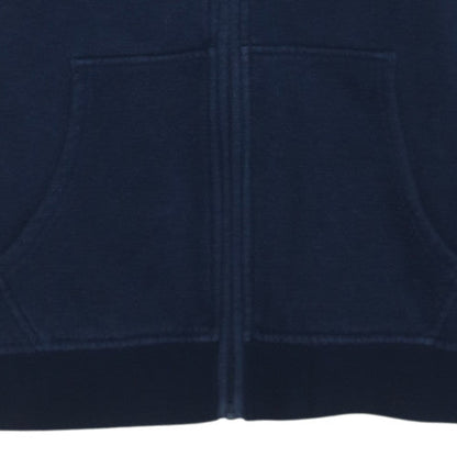 Gymshark Mens Blue Full Zip Hoodie M Hooded Fleece Sweatshirt