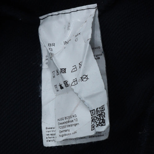 BOSS Hugo Boss Men's Black Full Zip Hoodie Size M Regular Fit