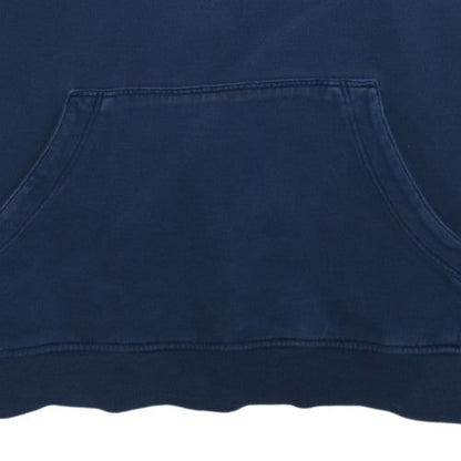 Lacoste Men's Blue 2XL Pullover Hoodie Vintage Washed Cotton
