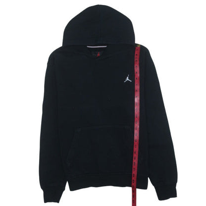 Jordan Men’s Black Pullover Hoodie Small Regular Fit Fleece