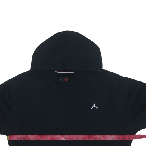 Jordan Men’s Black Pullover Hoodie Small Regular Fit Fleece