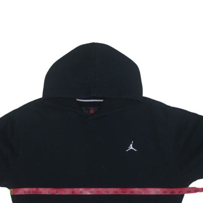 Jordan Men’s Black Pullover Hoodie Small Regular Fit Fleece