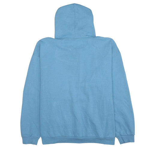 Fila Women's Blue 3XL Pullover Hoodie with Logo Front