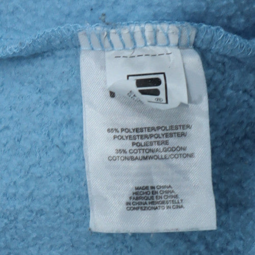 Fila Women's Blue 3XL Pullover Hoodie with Logo Front