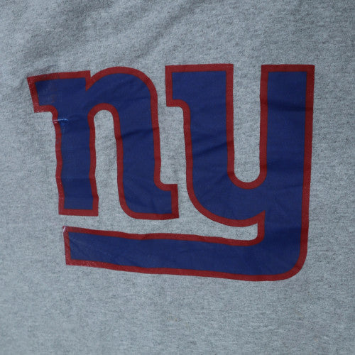 NFL Team Apparel Men's Grey NY Giants XL T-Shirt Classic Crew Neck