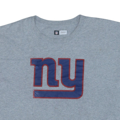 NFL Team Apparel Men's Grey NY Giants XL T-Shirt Classic Crew Neck