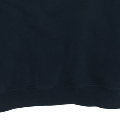 Carhartt Men's Black M Pullover Sweatshirt Crew Neck Logo Cotton Blend