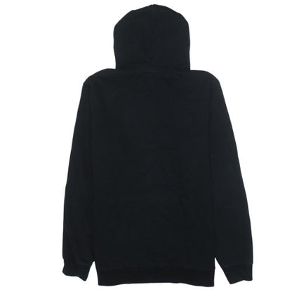 Puma Men's Black Medium Pullover Hoodie Sportswear Graphic Print