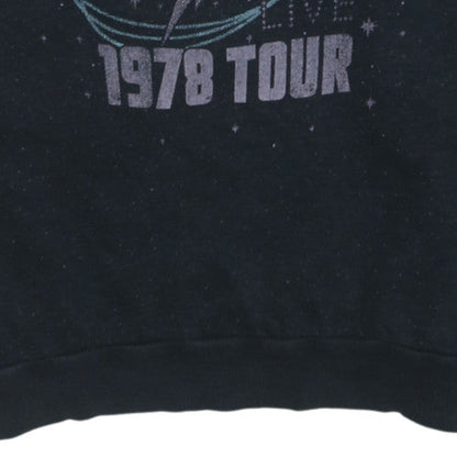 Primark Women Black AC/DC 1978 Tour Pullover Sweatshirt Size S