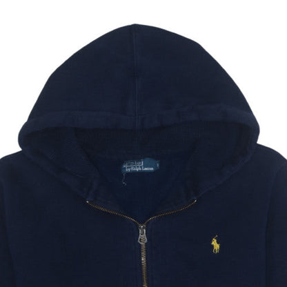Polo Ralph Lauren Men's Blue Full Zip Hoodie XL Classic Fit