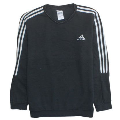 Adidas Mens Black XL Pullover Sweatshirt Crew Neck Sportswear