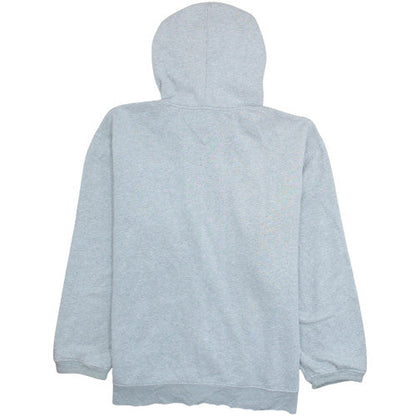 Tommy Hilfiger Mens Grey Full Zip Hoodie XXL Classic Logo