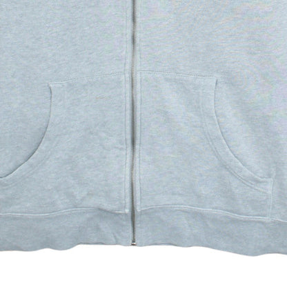 Tommy Hilfiger Mens Grey Full Zip Hoodie XXL Classic Logo