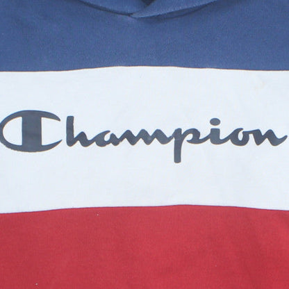 Champion Men’s Multicoloured Pullover Hoodie Small Logo Fleece Sweatshirt