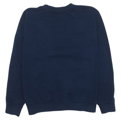 Nike Men's Blue Crew Neck Pullover Sweatshirt L Regular Fit