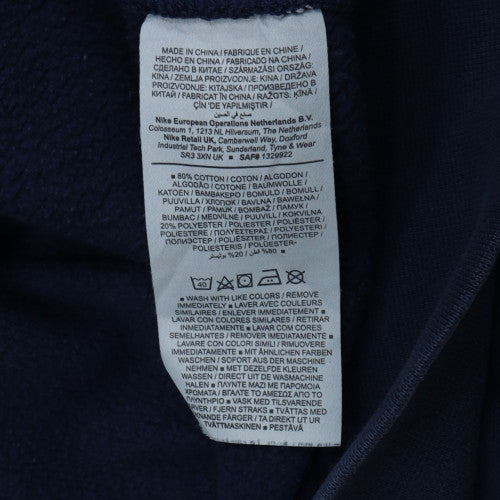 Nike Men's Blue Crew Neck Pullover Sweatshirt L Regular Fit