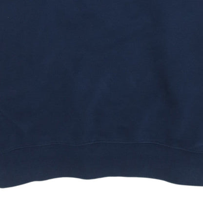 Nike Men's Blue Crew Neck Pullover Sweatshirt L Regular Fit