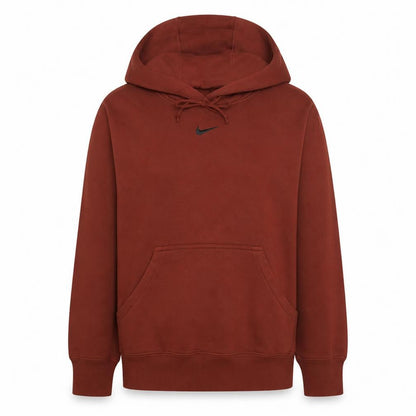 Nike Men's Brown Pullover Hoodie Small Logo Sweatshirt