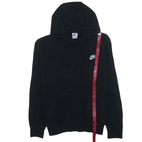 Nike Men's Black Pullover Hoodie L Logo Fleece Sportswear