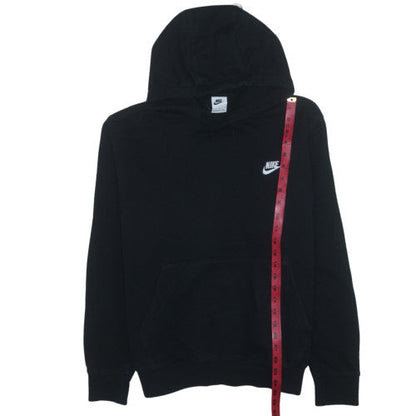 Nike Men's Black Pullover Hoodie L Logo Fleece Sportswear