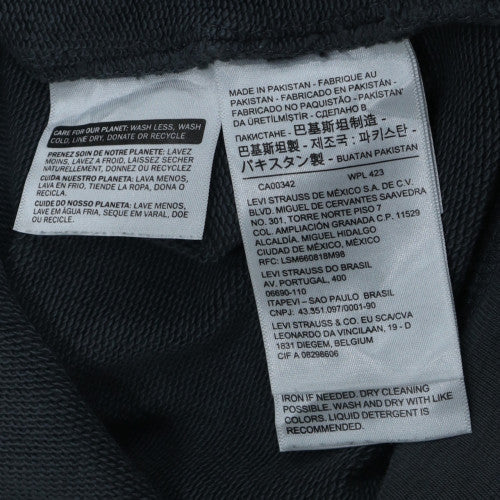 Levi's Men's Blue Pullover Hoodie M Standard Fit Fleece