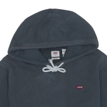 Levi's Men's Blue Pullover Hoodie M Standard Fit Fleece