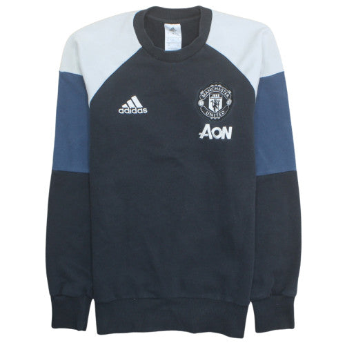 Adidas Men’s Black XL Manchester United Pullover Sweatshirt