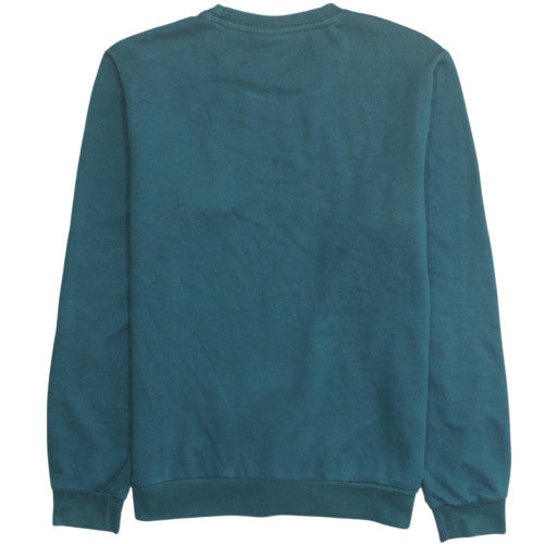 Champion Boys Green 2XL Crew Neck Pullover Sweatshirt Logo Print