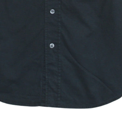 Hilfiger Denim Men's Black Slim Fit Long Sleeve Cotton Shirt M