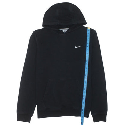 Nike Women Black L Pullover Hoodie Cotton Blend Fleece