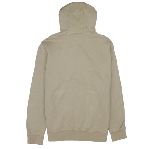 Nike Women Beige Pullover Hoodie Large Cotton Blend Casual
