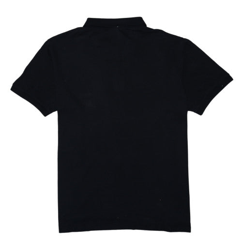 Nautica Men Black 2XLT Classic Cotton Short Sleeve Polo Shirt
