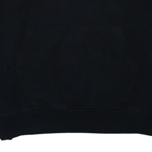 Gymshark Men’s Black Pullover Hoodie L Regular Fit Fleece Sportswear