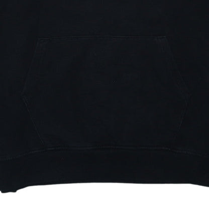 Gymshark Men’s Black Pullover Hoodie L Regular Fit Fleece Sportswear